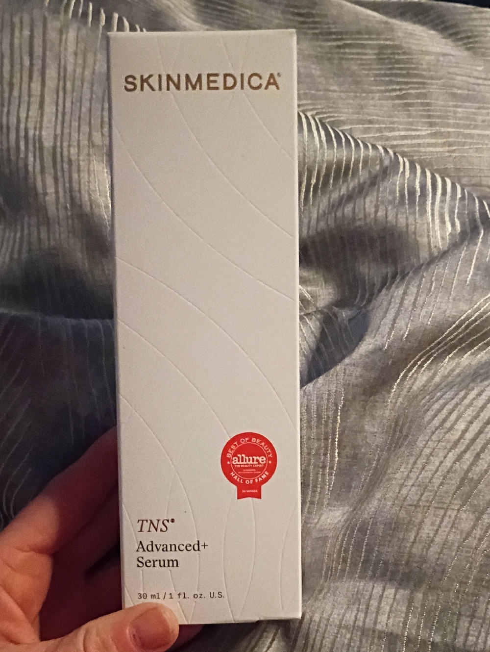 SkinMedica TNS Advanced+ Serum White Packaging
